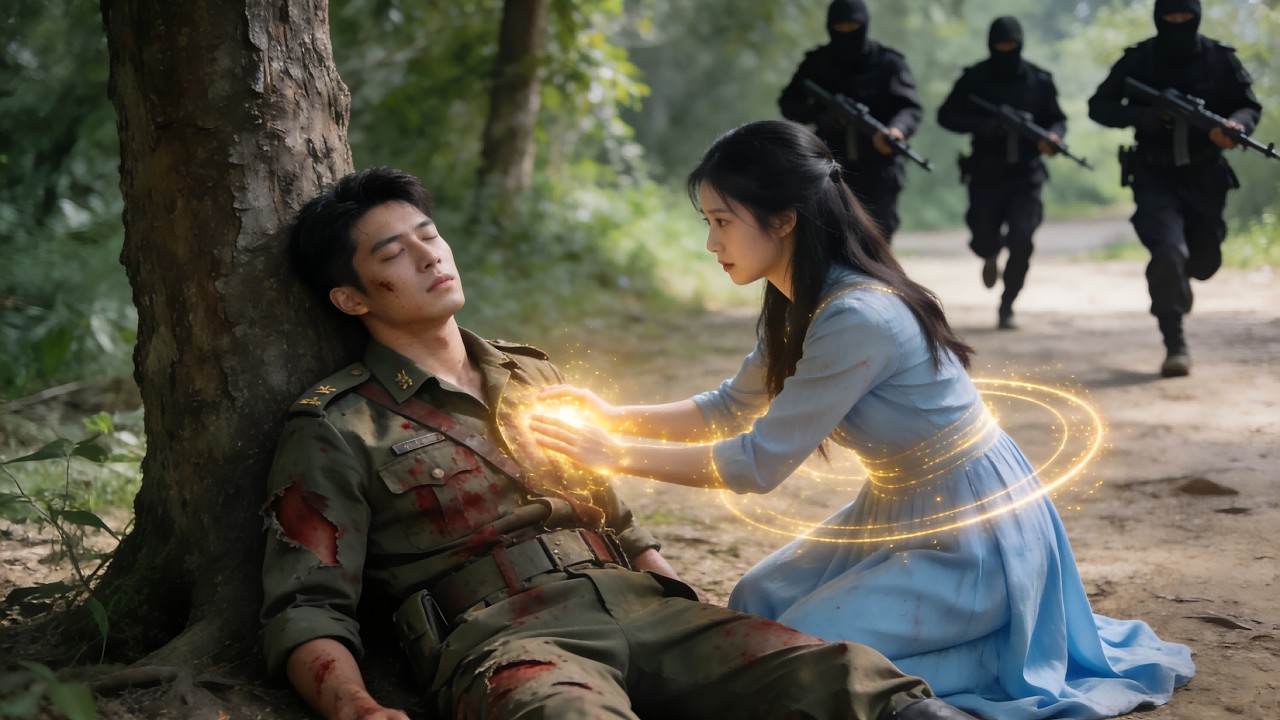 Perwira terluka terbaring sekarat di pinggir jalan—gadismu bangkit kekuatan gaib menyelamatkannya!