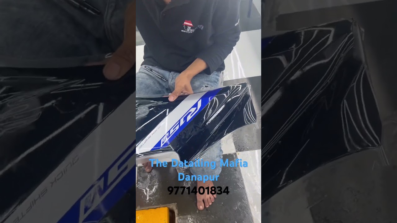R15 Version4 Full Body PPF| The Detailing Mafia Danapur| R15 Silver Blue PPF  