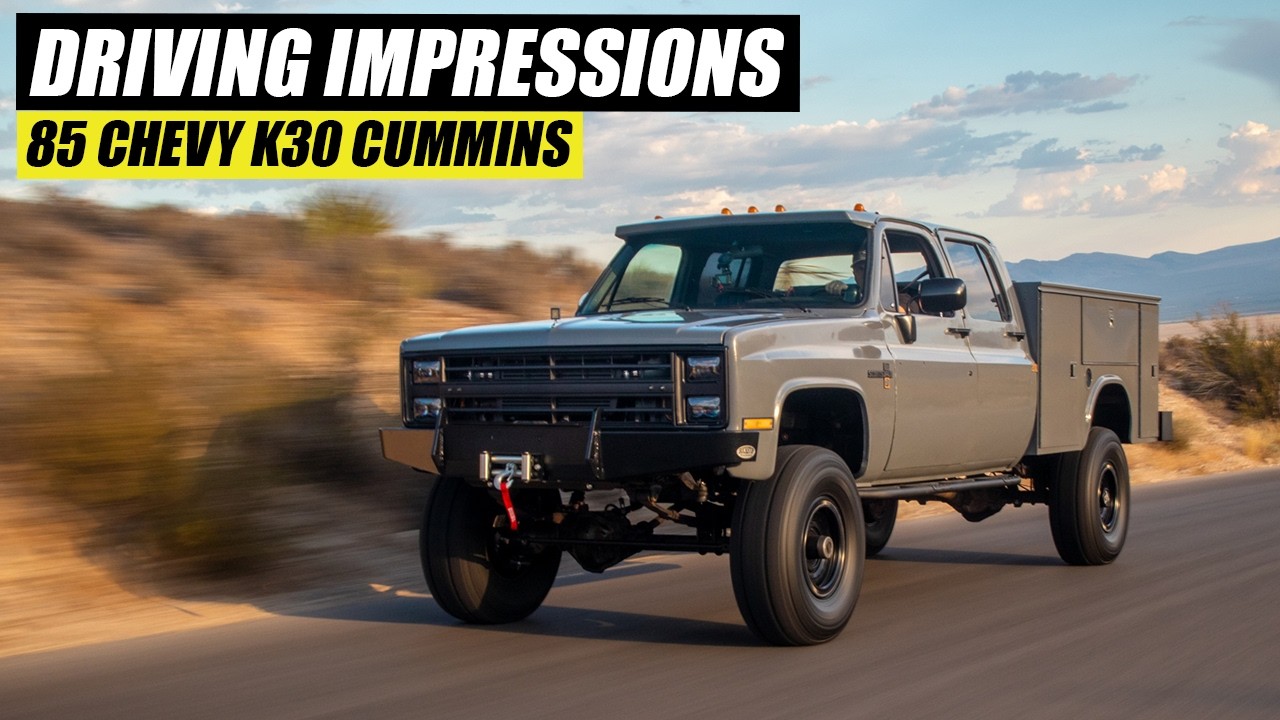 Chevy K30 Cummins Swapped Driving Impressions