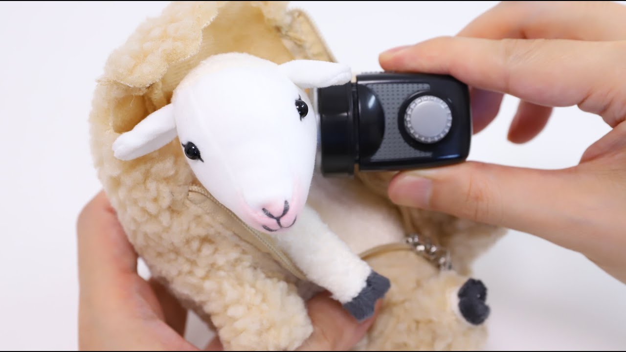 ⁣Sheep Shearing Plush Toy Japanese Souvenir