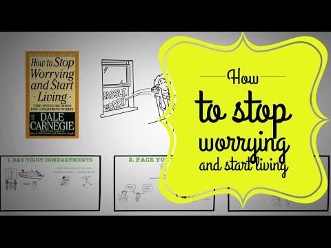 How to stop worrying and start living book summary Dale Carnegie