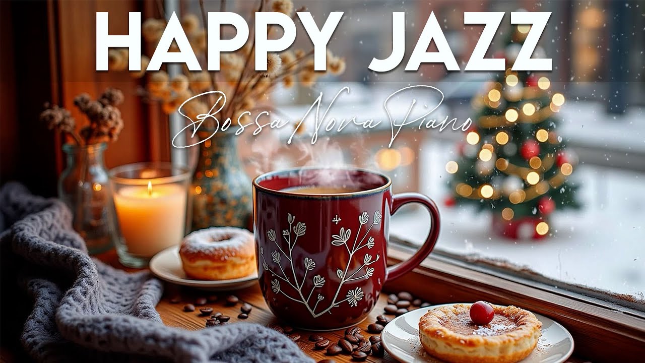 Happy January Jazz ☕ Morning Jazz Cafe Music & Exquisite Bossa Nova Instrumental for Good Mood