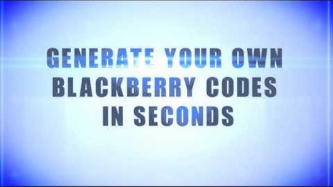 BLACKBERRY UNLOCK CODE GENERATOR | STAND ALONE CODE CALCULATOR|