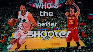 Who's the better shooter Kyle korver or JJ reddick