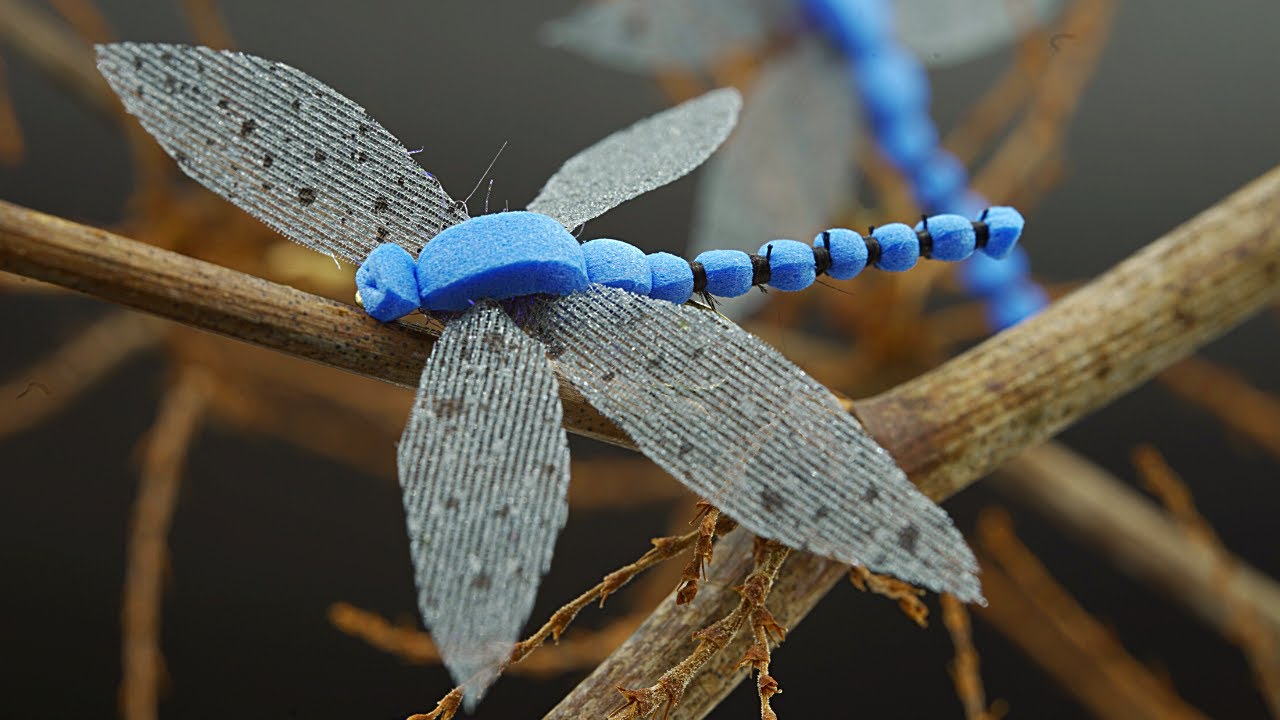 Making A DragonFly Lure! 