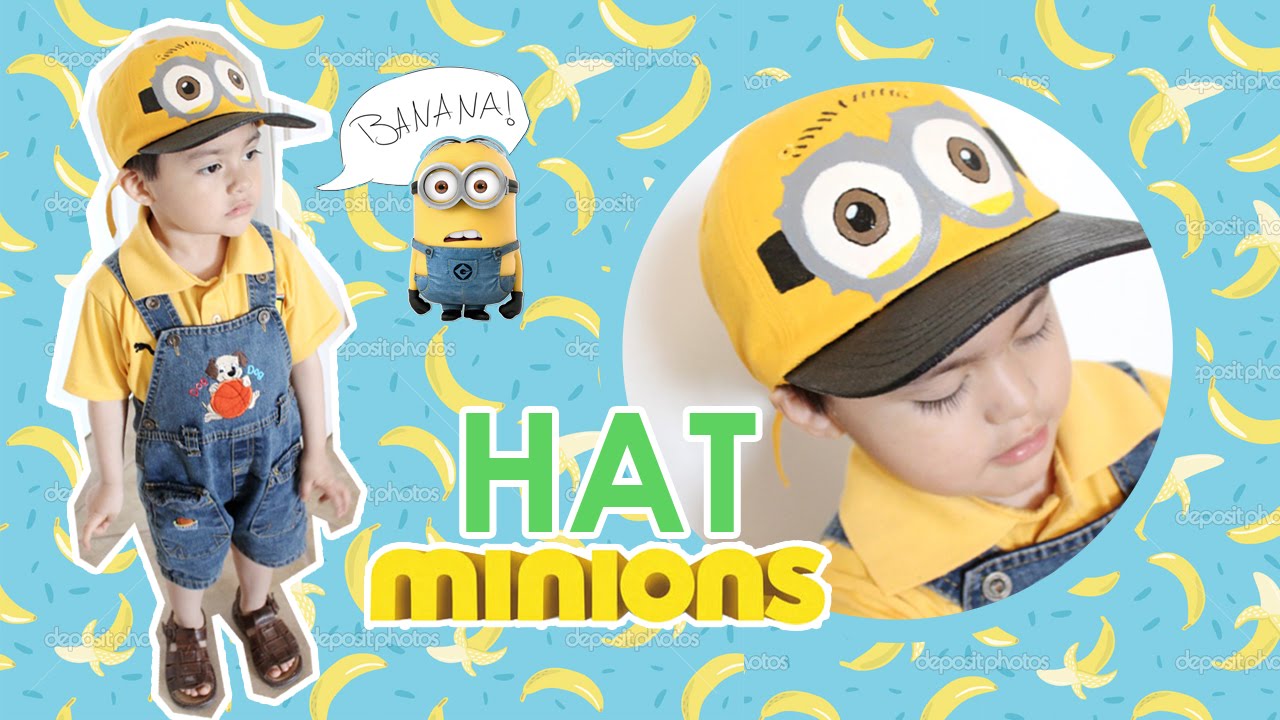 DIY: Gorra Minions | Minions Hat | AKARI -