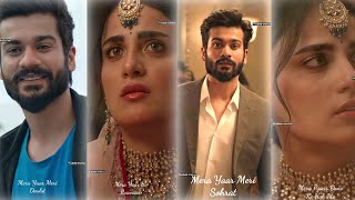 Mera Yaar Meri Daulat Status || Shiddat Movie || Mohit Raina || Sunny Kaushal || Full Screen Status