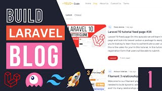 Build Blog with Laravel 10, Livewire 3 & Filament 3 | Introduction #1