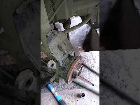 Снятие рычага БМВ