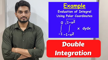 Evaluation of Double Integral using Polar Coordinates| L46|TYBSc | Double Integration  @ranjankhatu