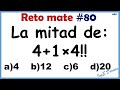 ¡Desafío de Operaciones Combinadas para Principiantes! 🚀 | Reto 80