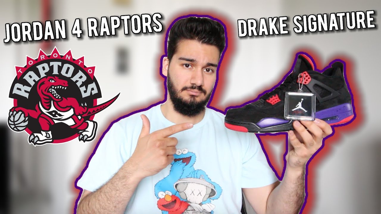 Air Jordan 4 Drake Signature Raptors Edition Review!!! | Only 5,000 ...