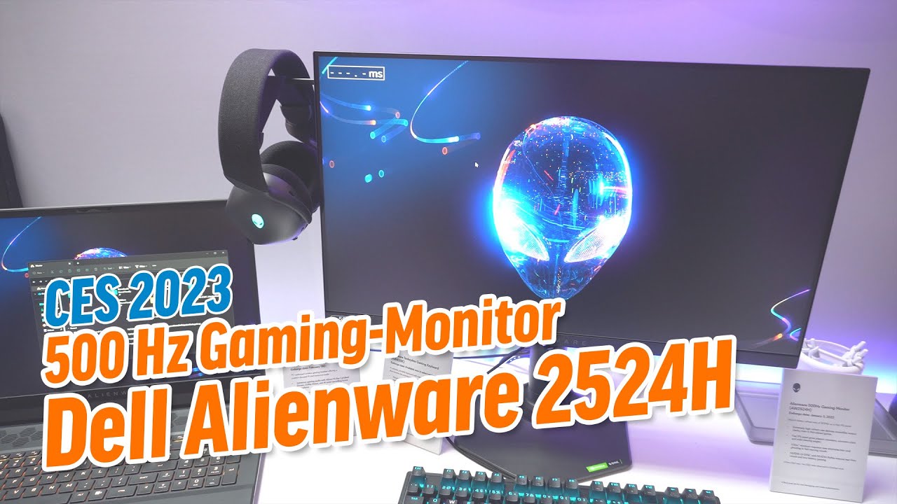 Dell Alienware AW2524H - Gaming-Monitor mit 500 Hz im Hands On Test ...