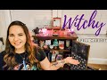 My Witchy Spell Cabinet and Meditation Space