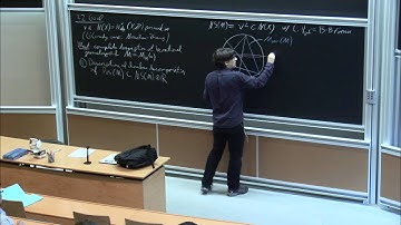 Arend Bayer:  Stability and applications to birational and hyperkaehler geometry - lecture 3