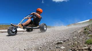 Hochzeiger Zirbencart - Downhill Action auf 3 Räder