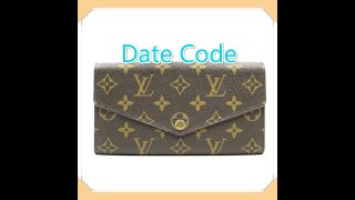 Lot - Louis Vuitton Monogram Canvas Wallet Date Code M61200