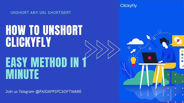 Unshort Clickyfly Links Easy way