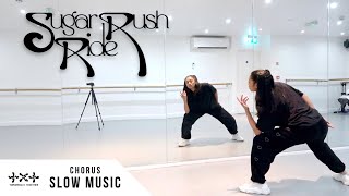 TXT - 'Sugar Rush Ride' - Dance Tutorial - SLOW MUSIC + MIRROR (Full Chorus)