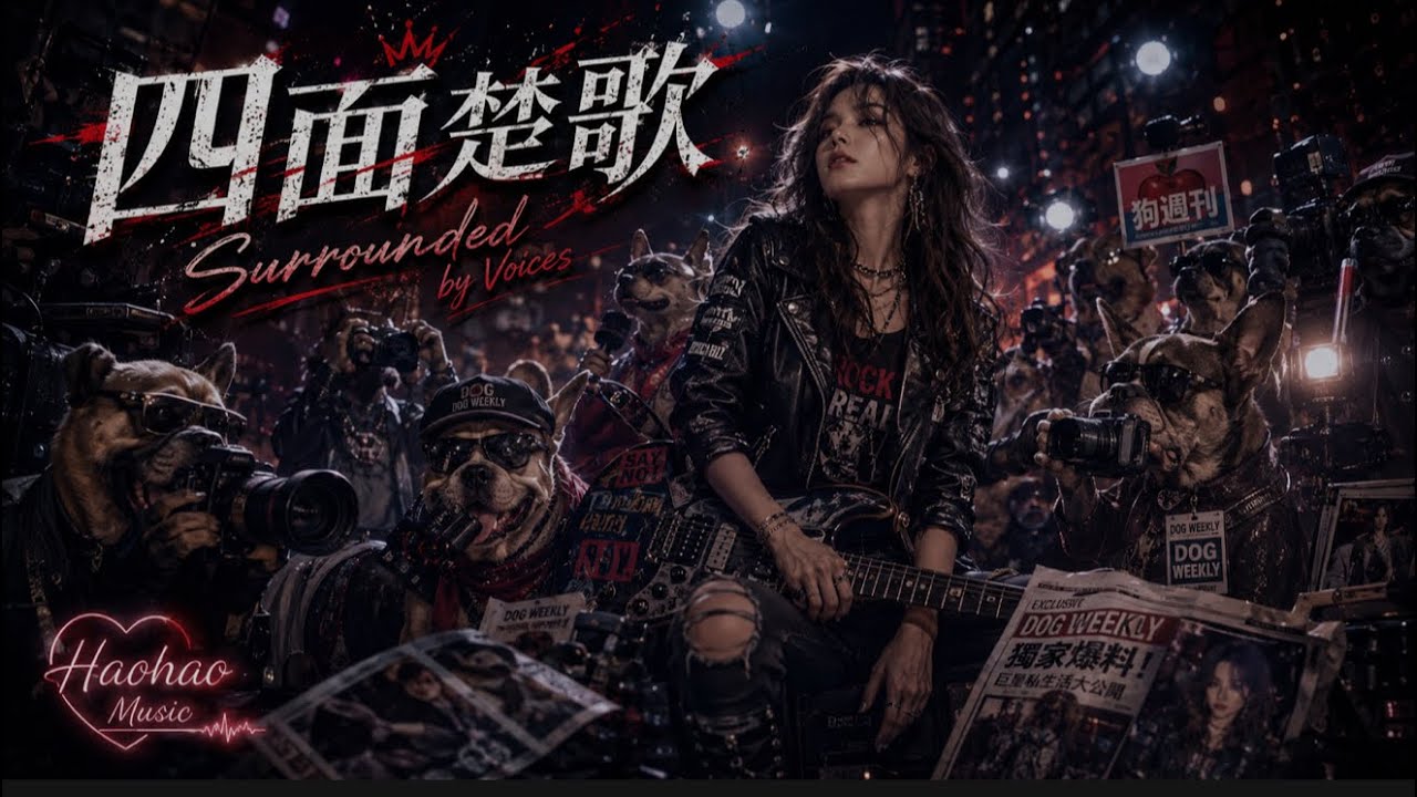 四面楚歌 👉四面楚歌｜全新R&B Ver.｜原唱周杰倫｜Hao AI Cover｜