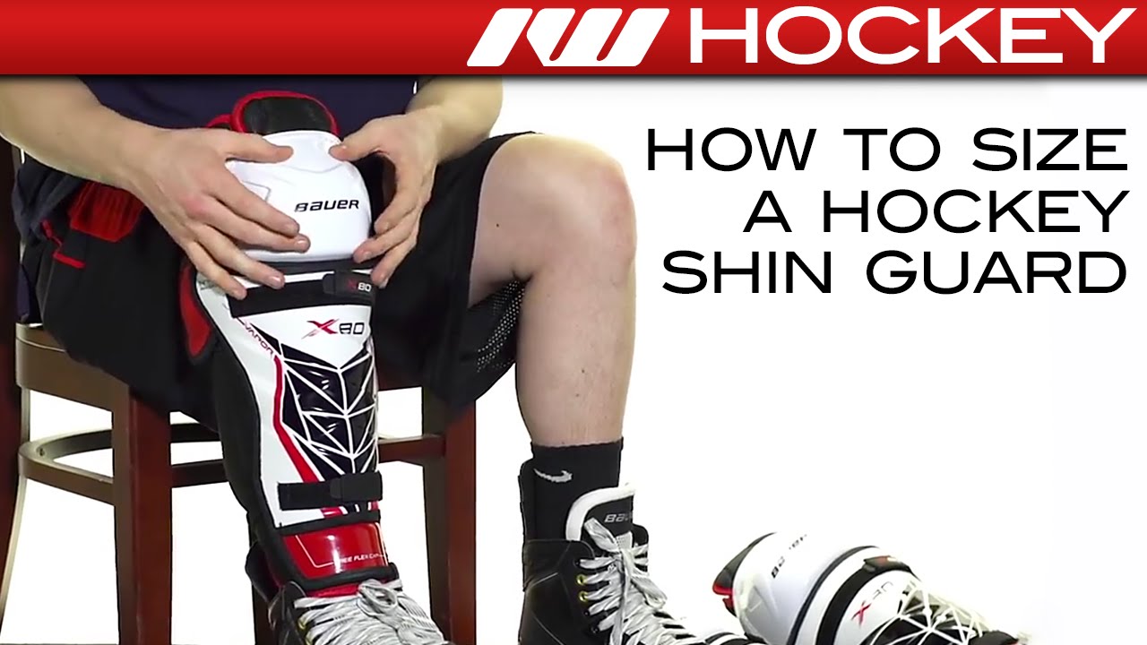 Hockey Shin Pad Sizing Chart