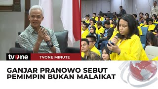 Usai Anies Baswedan, Ganjar Pranowo Beri Materi Kuliah Kebangsaan di FISIP UI | tvOne Minute
