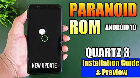 Paranoid Android ROM for Asus Zenfone Max Pro M1||Quartz 3||Android 10