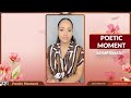 Poetic Moment "Asymptomatic" | Poetry | Spoken Word | Breonna Taylor Fight The Power Benefit Stream