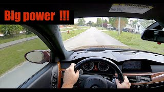 Extremely Loud BMW E60 M5 S85 Test Drive Round 2
