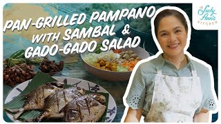 Pan-Grilled Pampano With Sambal And Gado-Gado Salad Judy Anns Kitchen