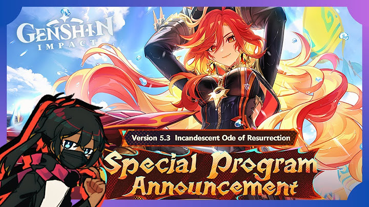 VERSION 5.3 SPECIAL PROGRAM | Genshin Impact Reaction