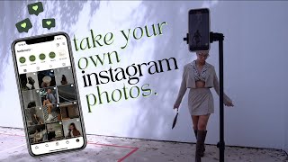 INFLUENCER VLOG: TAKING INSTAGRAM PICTURES BY MYSELF | how to take your own instagram photos