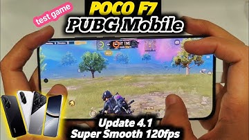 POCO F7 Test Game PUBG Mobile New Update 4.1 Super Smooth Ultra Extreme 120 fps | Full Handcam