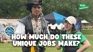 these unconventional jobs actually exist...how much do they make?