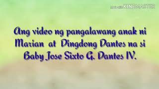 Rear video of 2nd child ni Marian at Dingdong Dantes.
