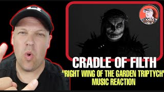 FIRST TIME HEARING Cradle Of Filth Reaction - &quot;RIGHT WING OF THE GARDEN TRIPTYCH&quot; | NU METAL FAN |