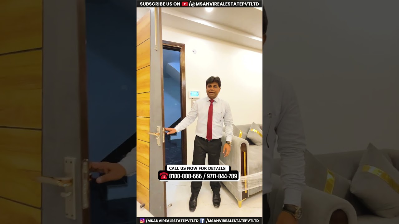 Modern Intercom Feature in Luxurious Flat in Uttam Nagar | Premium Property ub Uttam Nagar 