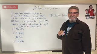 FE Review: Economics Problem 8