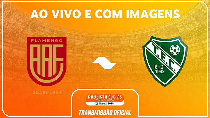 JOGO COMPLETO: AA FLAMENGO X TANABI | RODADA 14 | PAULISTA SUB-23 2ª DIVISÃO SICREDI 2024