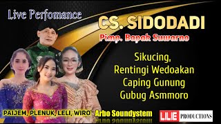 Si Kucing, Rentengi Wedokan, Caping Gunung, Gubug Asmoro