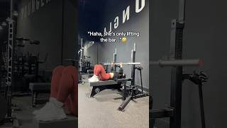 Haha, Shes Only Lifting The Bar