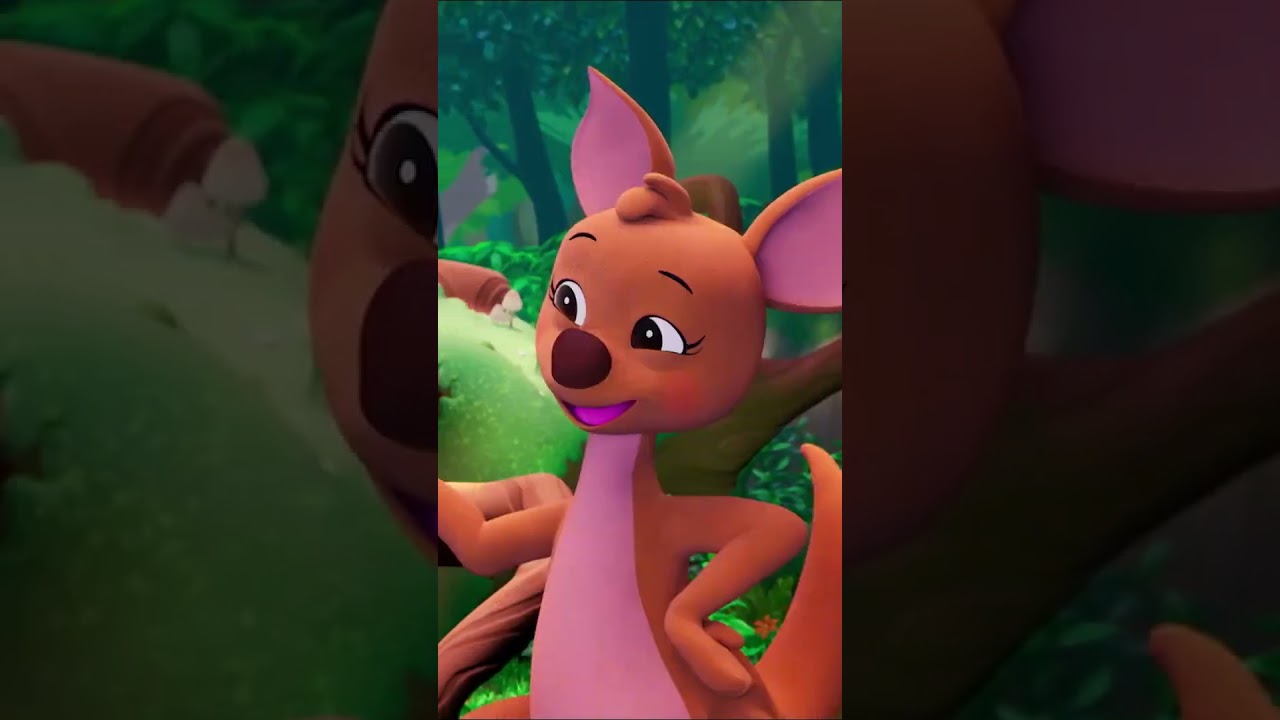 Pooh Bear Teaches Tigger and Eeyore a New Game! 🥹🧡 | Playdate with Winnie the Pooh | ⁨Disney Jr.