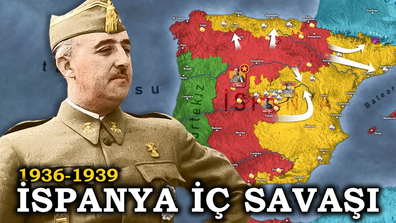 İspanya İç Savaşı 1936-1939 || DFT Tarih BELGESEL