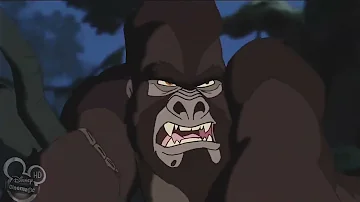 The Legend Of Tarzan (2001) - Kerchak VS. Tublat