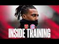 In great mood &amp; highly focused | Preparing for Arsenal FC – Inside Training