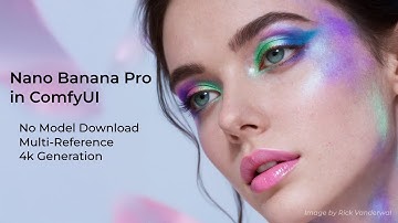 Nano Banana Pro in ComfyUI! Multi-Image Reference, No Model Download, 4k Generation, Cheaper Price!