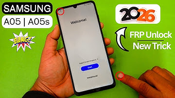 Samsung A05 | A05s FRP Bypass 2026 🔥 Android 13/14 | Remove Google Account Lock | 100% Free Method