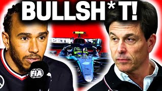 Lewis Hamilton Drops Huge BOMBSHELL On Mercedes!