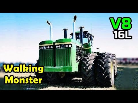 Largest John Deere Tractor Ever Made - [▻Highest Engine Power Performance  Unleashed In 1988] - Youtube