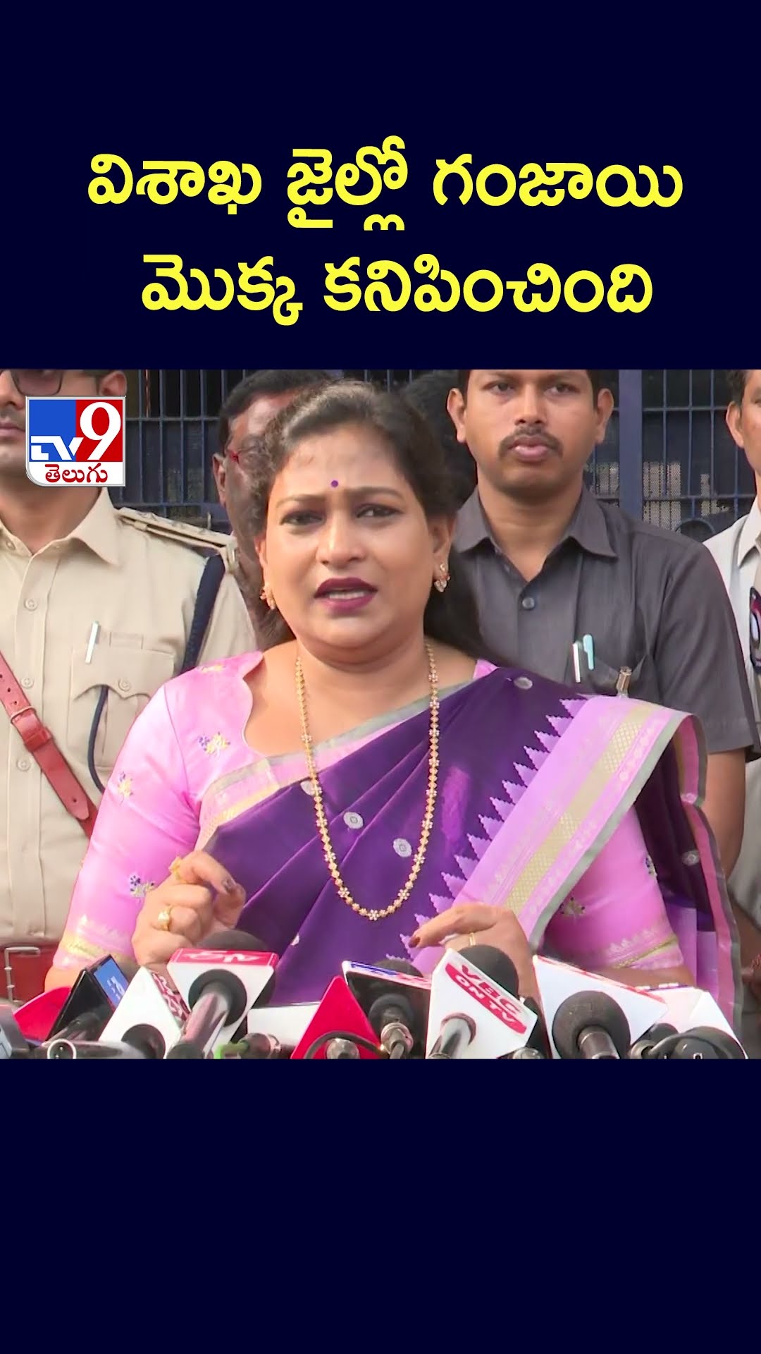 విశాఖ జైల్లో గంజాయి మొక్క కనిపించింది: Home Minister Anitha - TV9